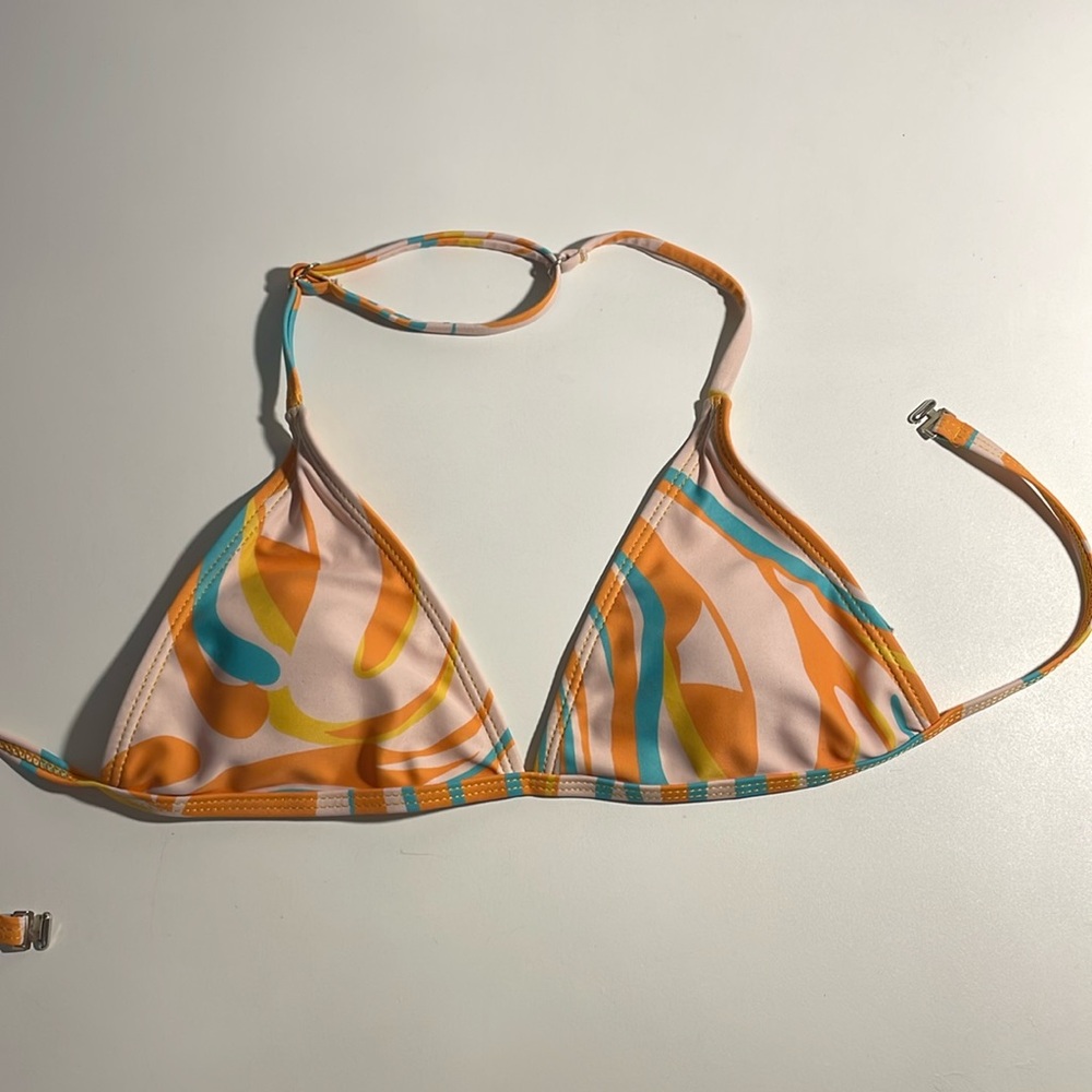 Colorful swim top